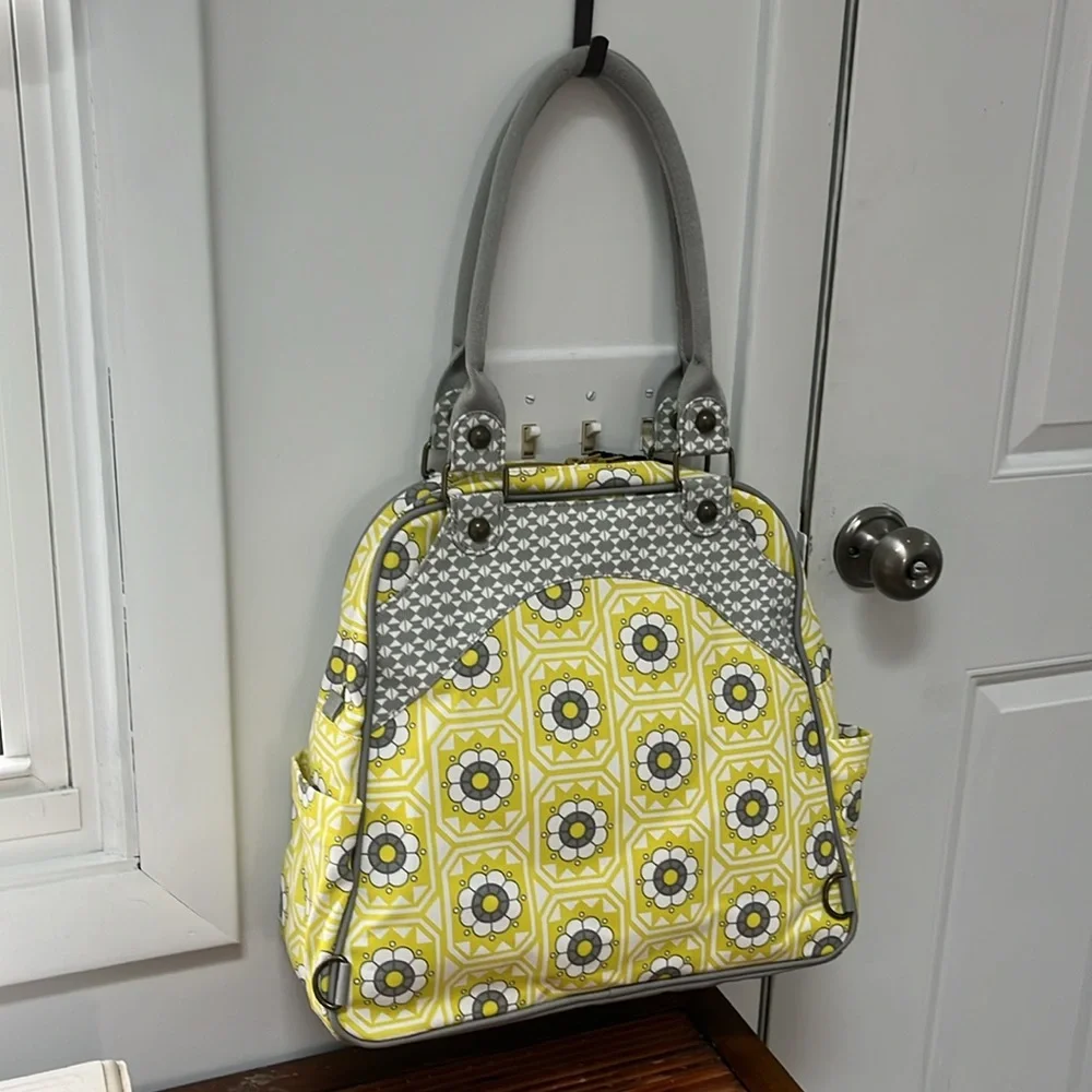Petunia Pickle Bottom Succulent Garden Sashay Satchel Diaper Bag,NWT